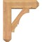 Ekena Millwork Balboa Craftsman Smooth Bracket w/ Offset Brace, Western Red Cedar, 7 1/2"W x 24"D x 28"H BKT0806X24X28BOA04SWR - alternate 2